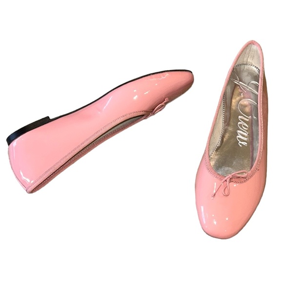 NEW J. Crew Zoe Romance Pink Patent Leather Ballet Flats - 7 - Picture 2 of 15